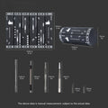 128-in-1 Precision Screwdriver Set with Magnetic Bits——Free Shipping