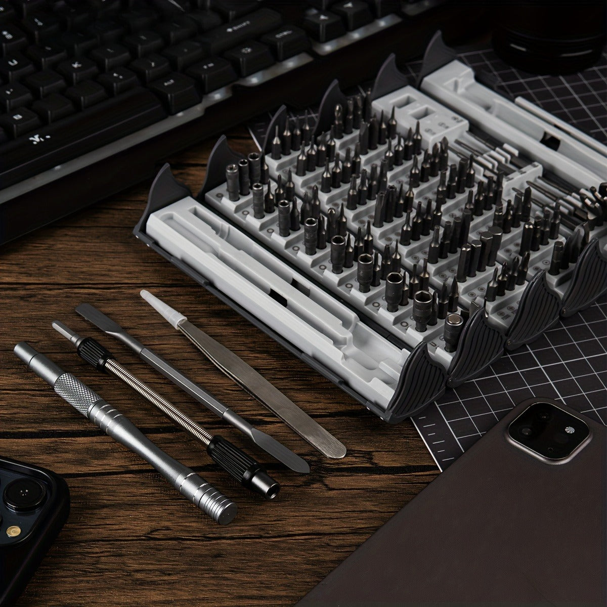 128-in-1 Precision Screwdriver Set with Magnetic Bits——Free Shipping