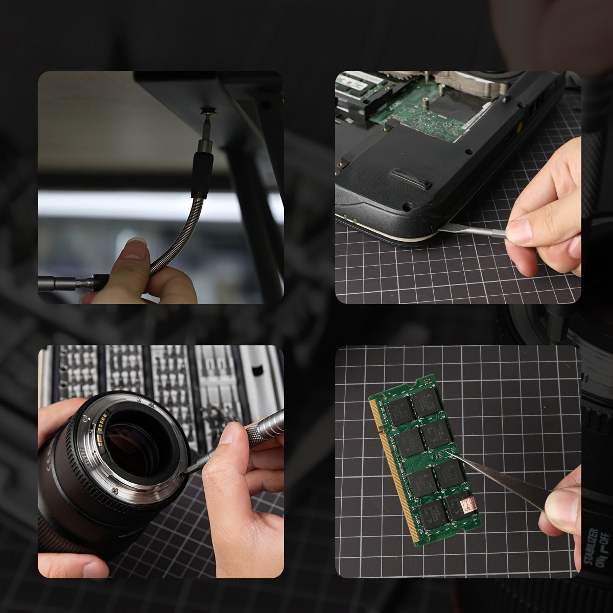 128-in-1 Precision Screwdriver Set with Magnetic Bits——Free Shipping