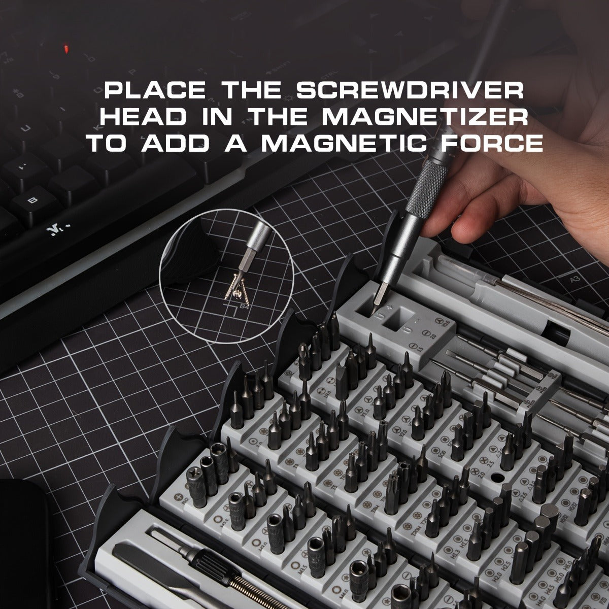 128-in-1 Precision Screwdriver Set with Magnetic Bits——Free Shipping