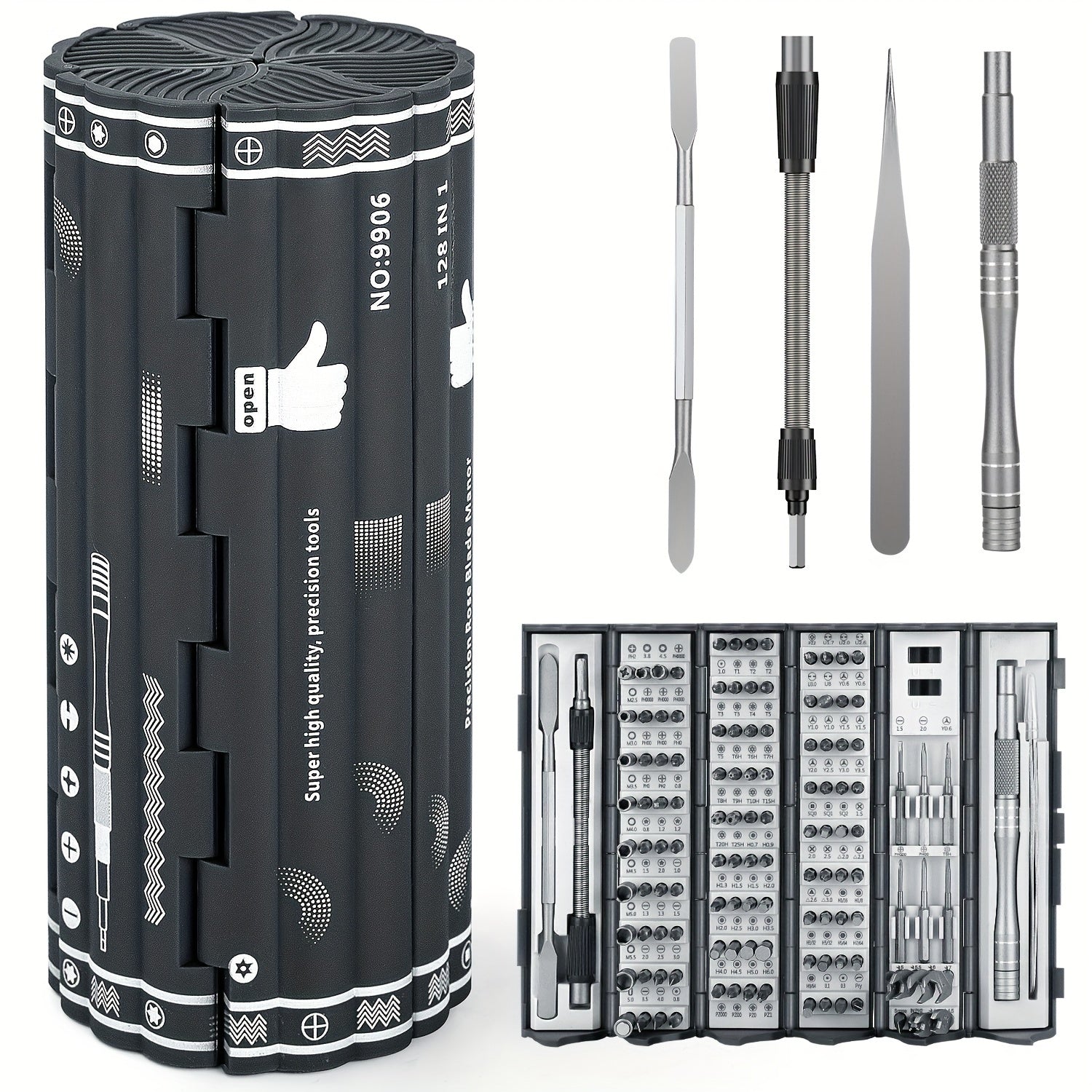 128-in-1 Precision Screwdriver Set with Magnetic Bits——Free Shipping
