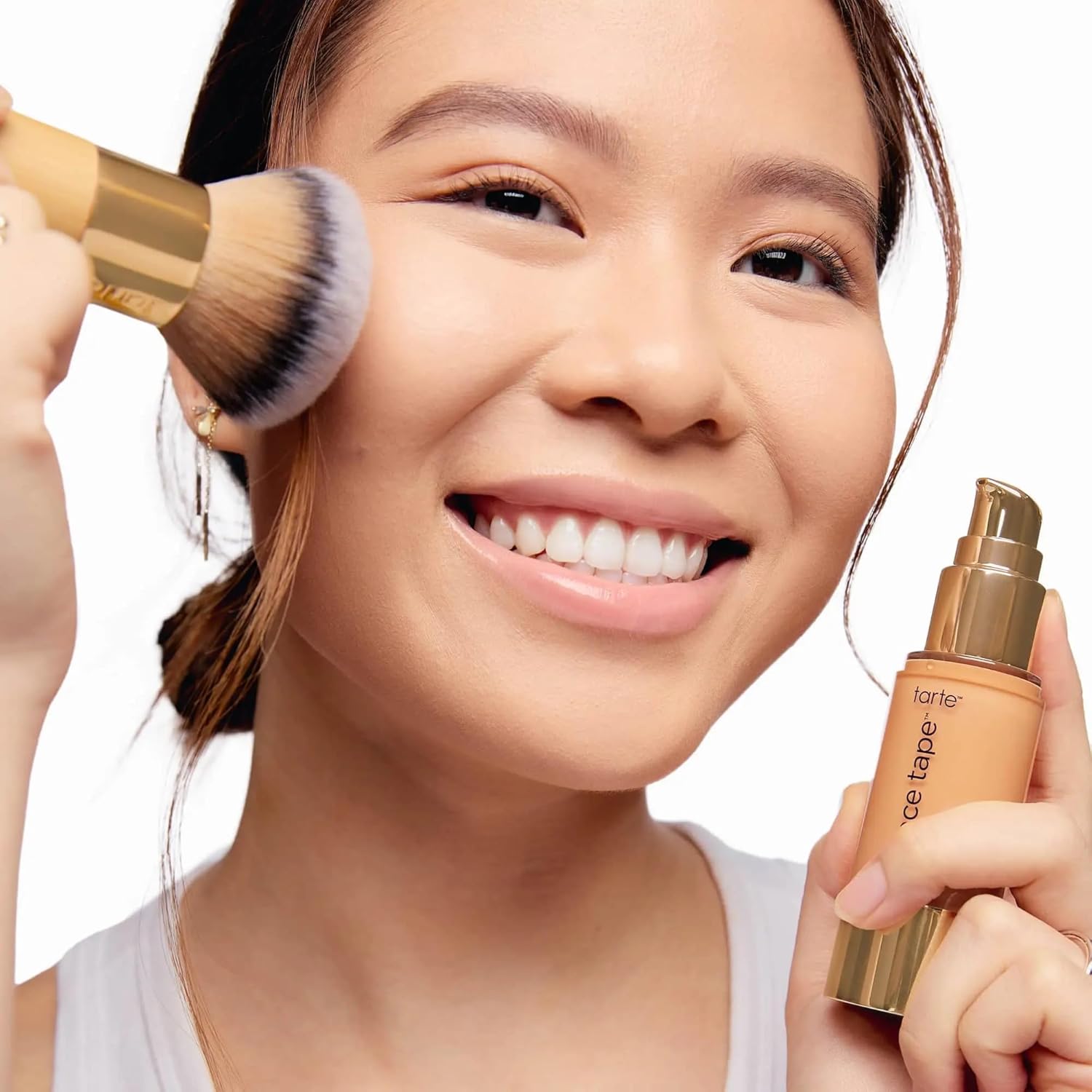 Buffer Airbrush Foundation Brush – Flawless Cream, Liquid & Powder——Free Shipping