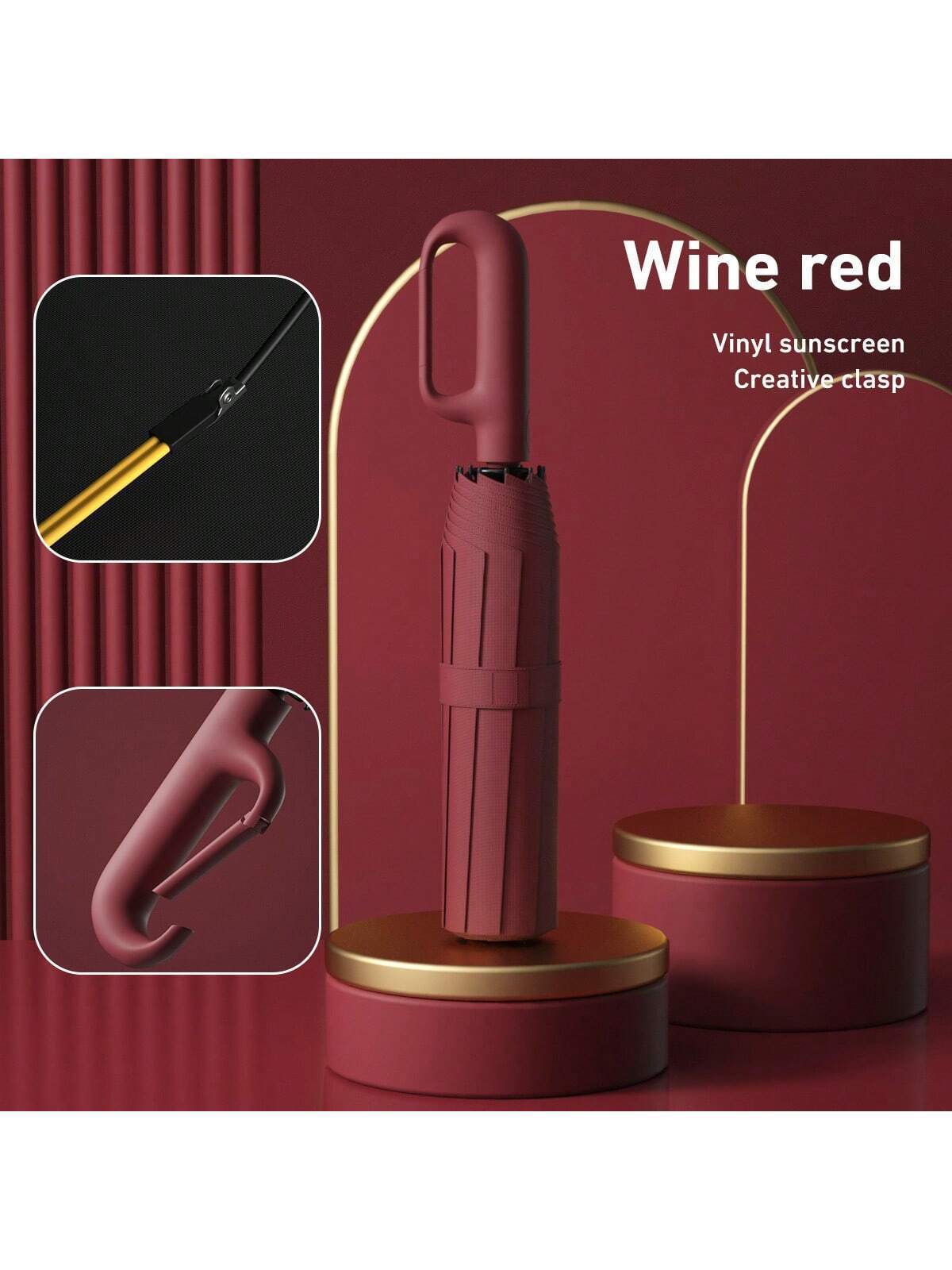 Portable All-Weather Umbrella – Shields from Sun, Rain & Wind——Free Shipping