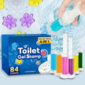 Toilet Stamp, 6 Counts/box Toilet Cleaning Gel