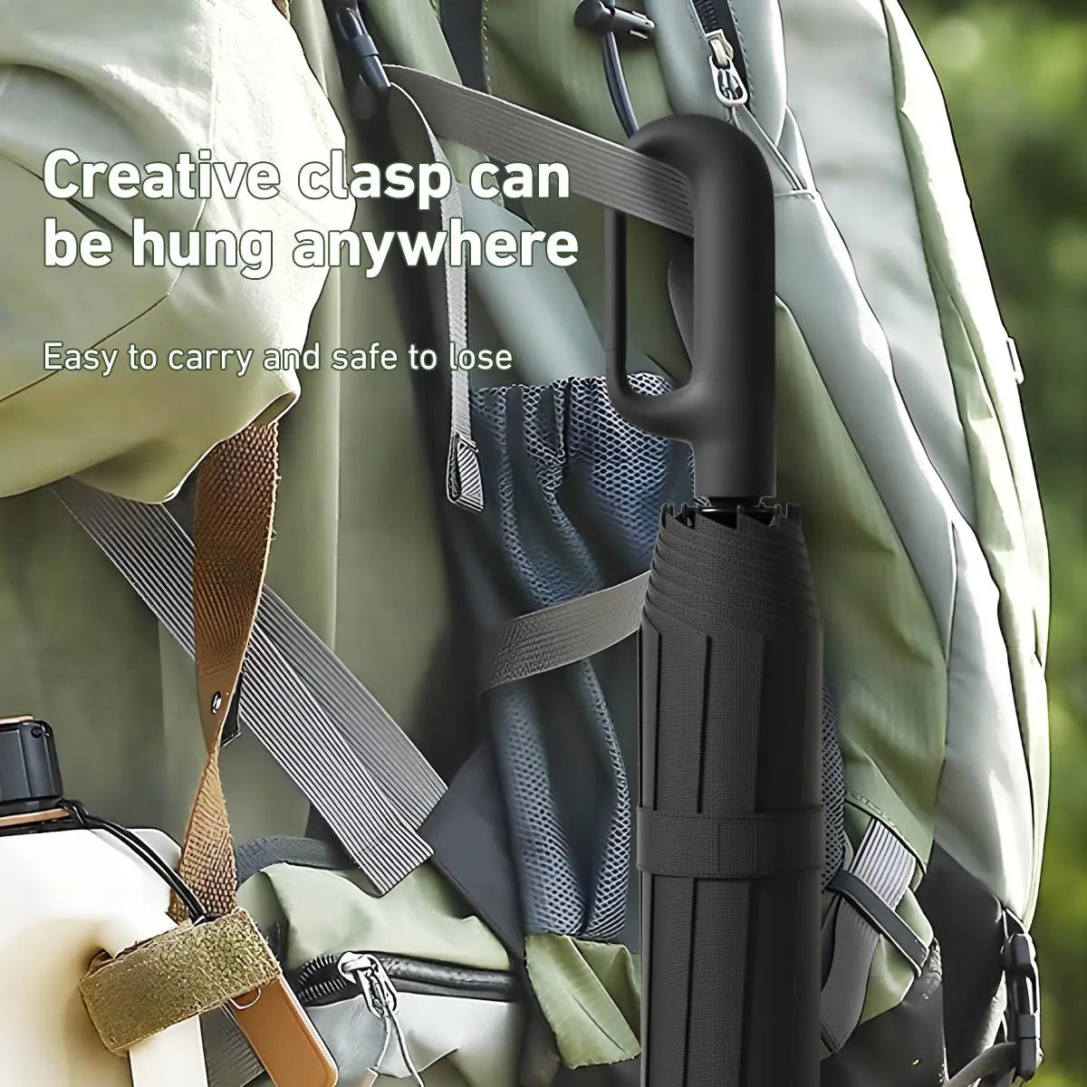 Portable All-Weather Umbrella – Shields from Sun, Rain & Wind——Free Shipping