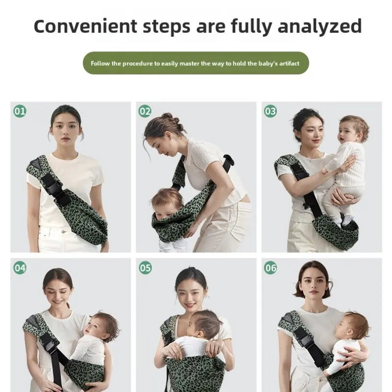Ergonomic Baby Carrier – Safe & Hands-Free——Free Shipping