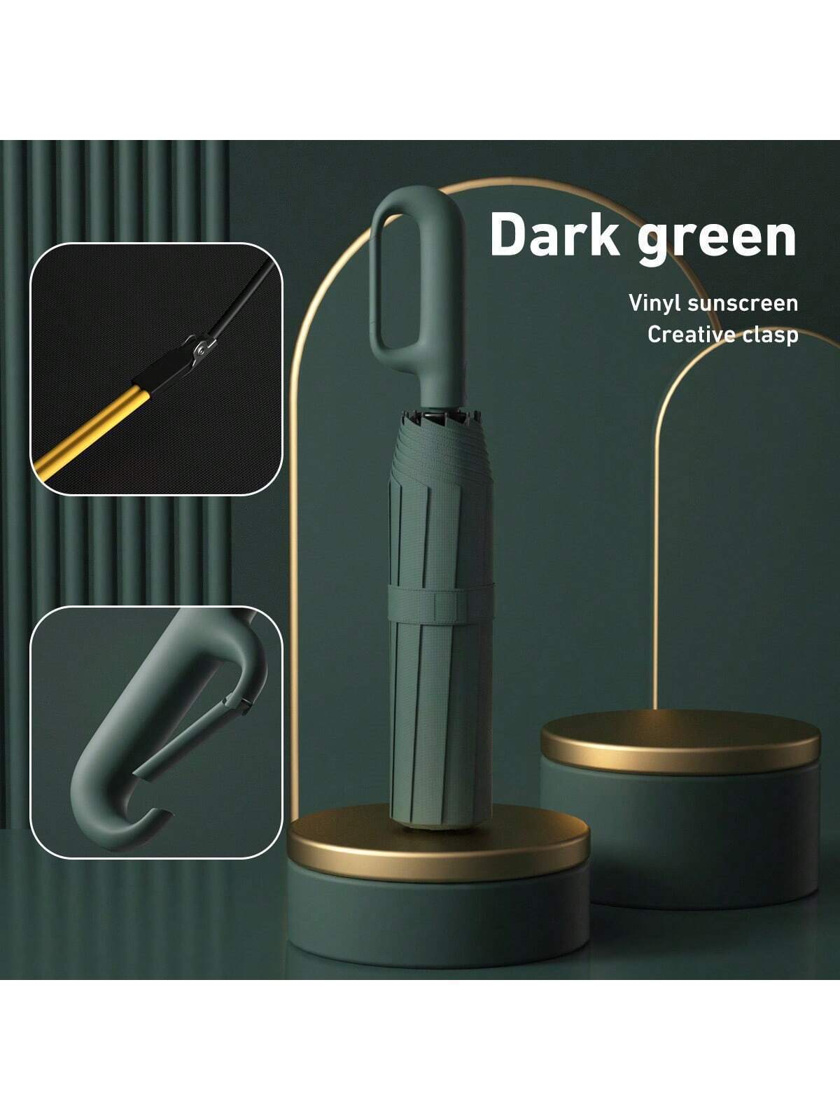 Portable All-Weather Umbrella – Shields from Sun, Rain & Wind——Free Shipping