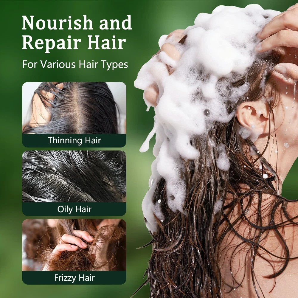 Natural Herbal Shampoo Soap — Deep Cleansing & Healthier-Looking Hair ——Free Shipping