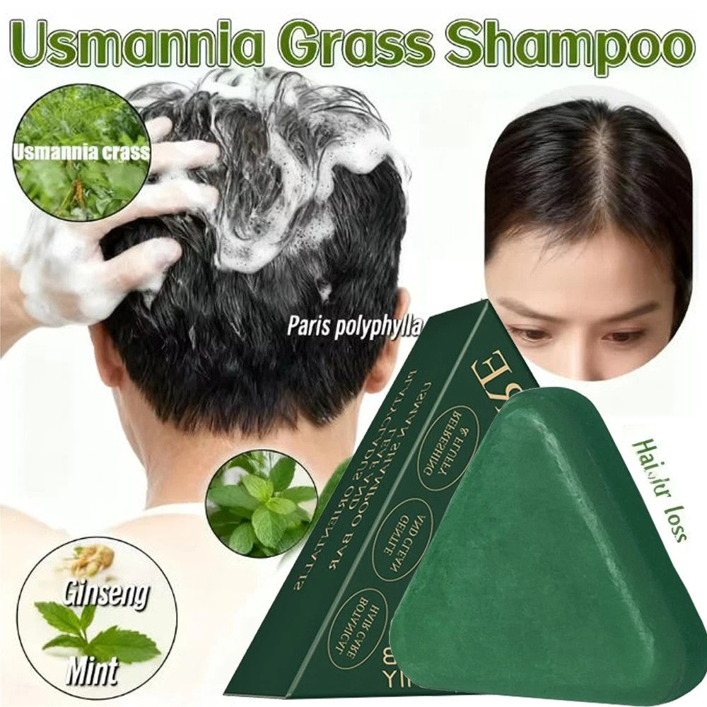 Natural Herbal Shampoo Soap — Deep Cleansing & Healthier-Looking Hair ——Free Shipping