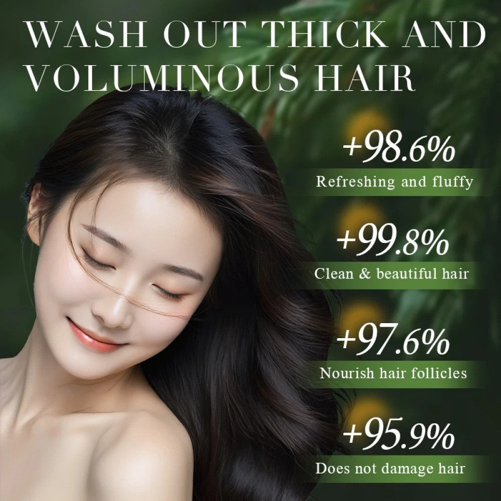 Natural Herbal Shampoo Soap — Deep Cleansing & Healthier-Looking Hair ——Free Shipping