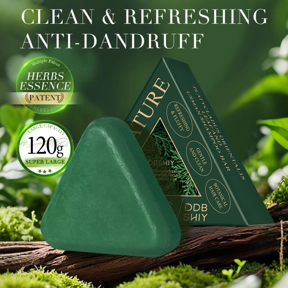 Natural Herbal Shampoo Soap — Deep Cleansing & Healthier-Looking Hair ——Free Shipping
