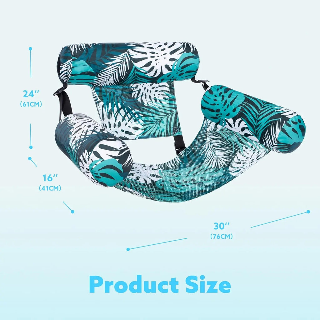 Inflatable Pool Float Chair — Relax in Comfort All Summer——Free Shipping