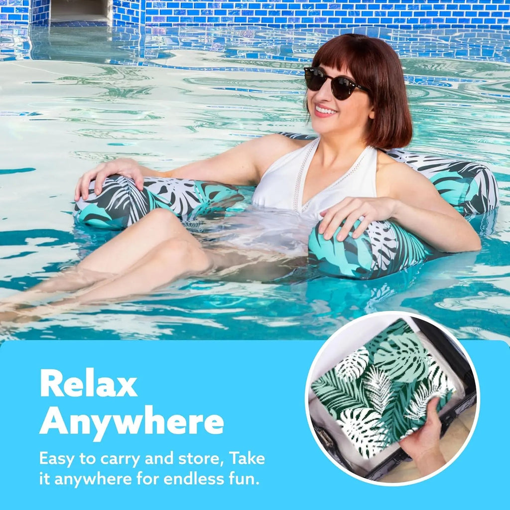 Inflatable Pool Float Chair — Relax in Comfort All Summer——Free Shipping