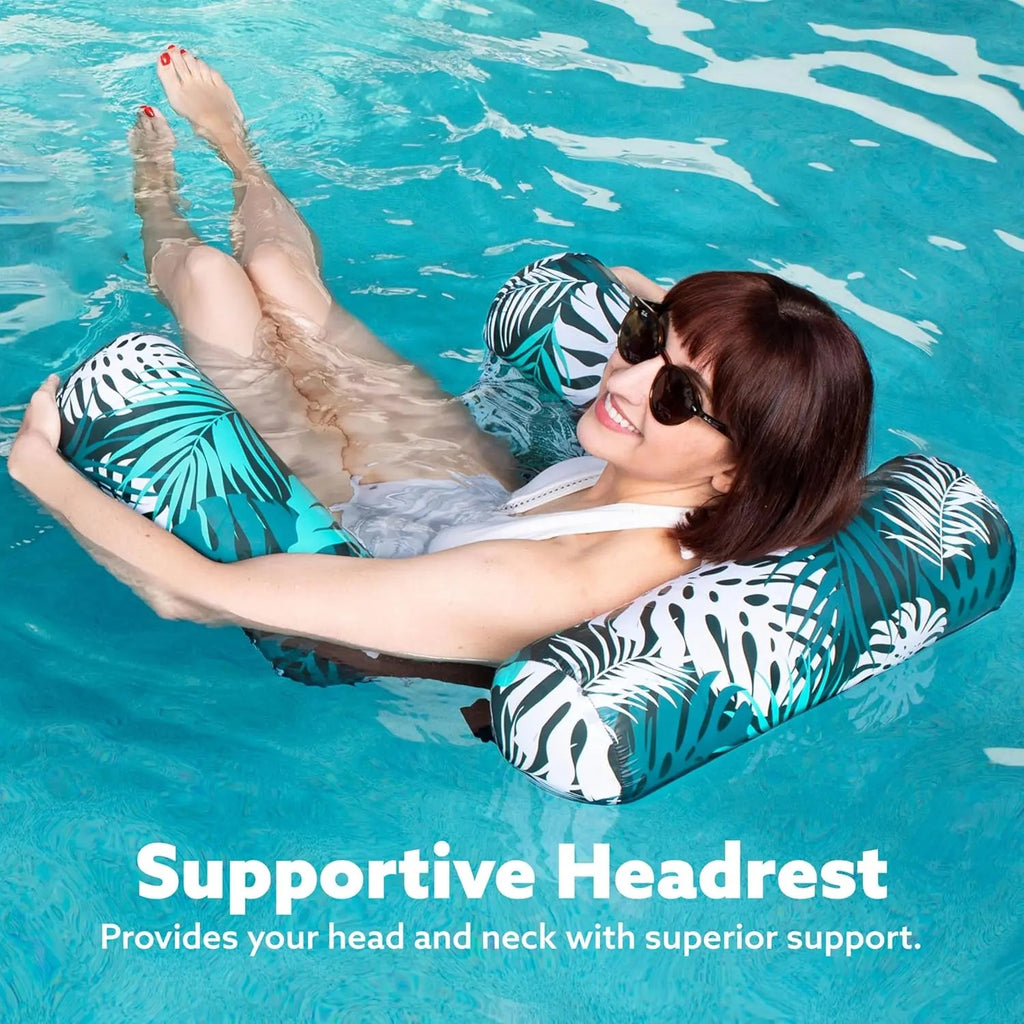 Inflatable Pool Float Chair — Relax in Comfort All Summer——Free Shipping