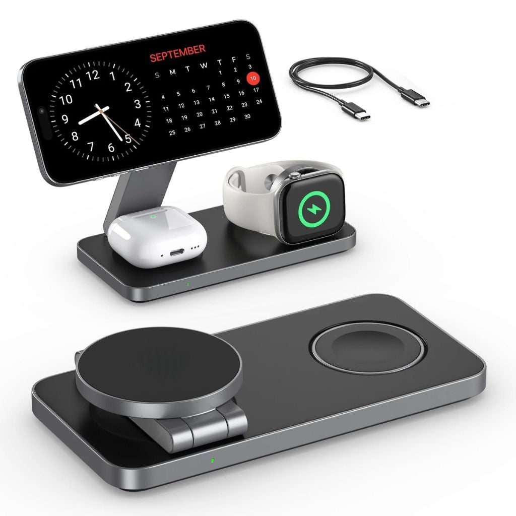 3-in-1 Magnetic Wireless Charging Station——Free Shipping