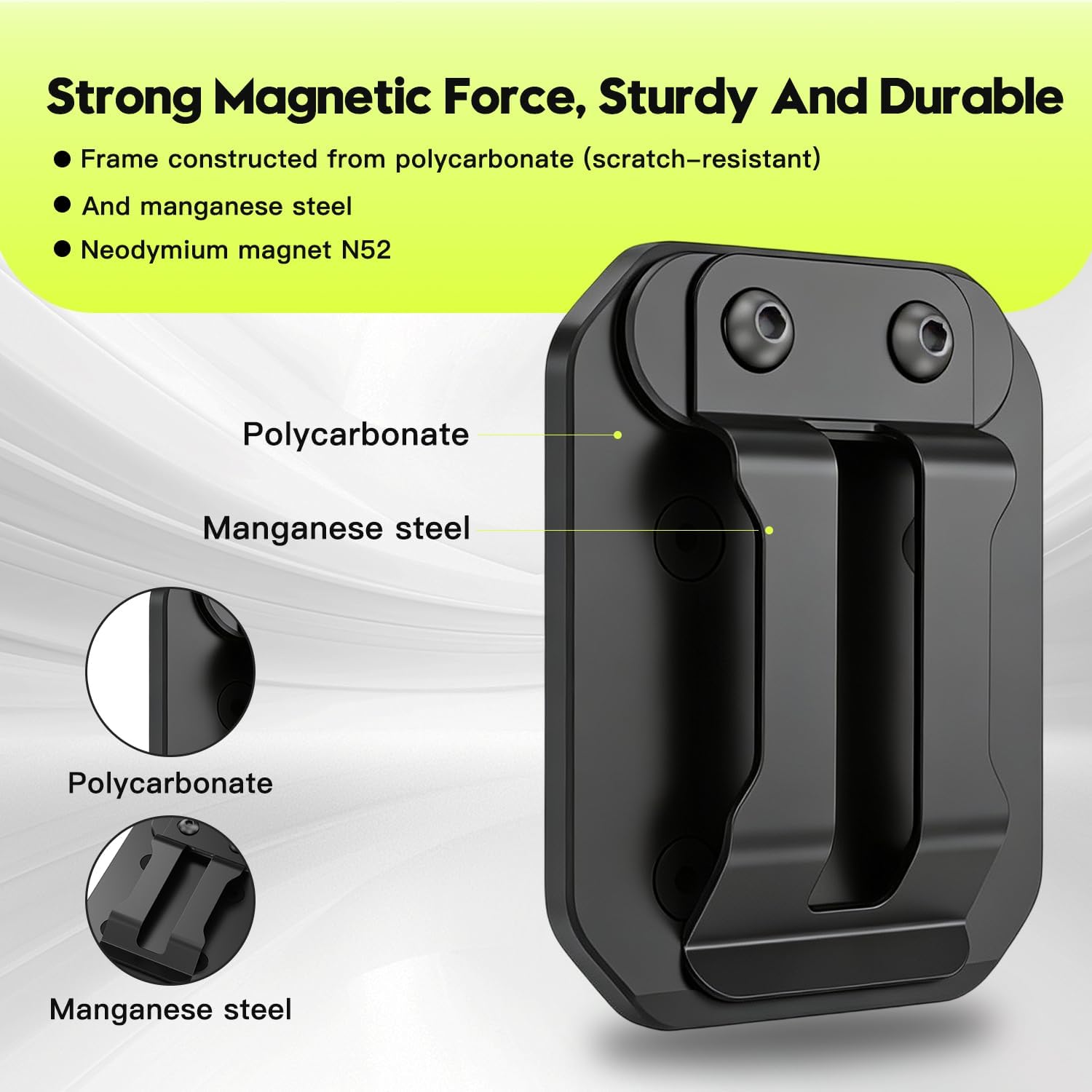 Magnetic Tool Belt Clip — Hands-Free Access, Maximum Efficiency——Free Shipping
