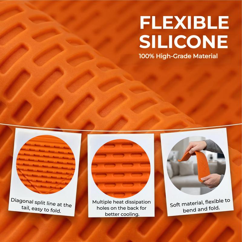 Flexible Foldable Phone & Tablet Stand  Portable Anti-Slip Desktop Mount | Rollable | Multi-Device Compatible——Free Shipping