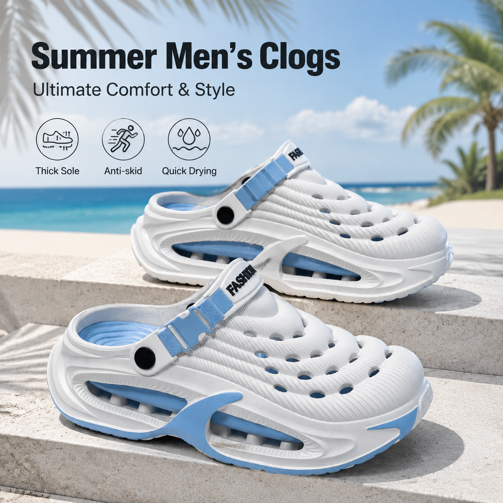 Lightweight Unisex Comfort Clogs