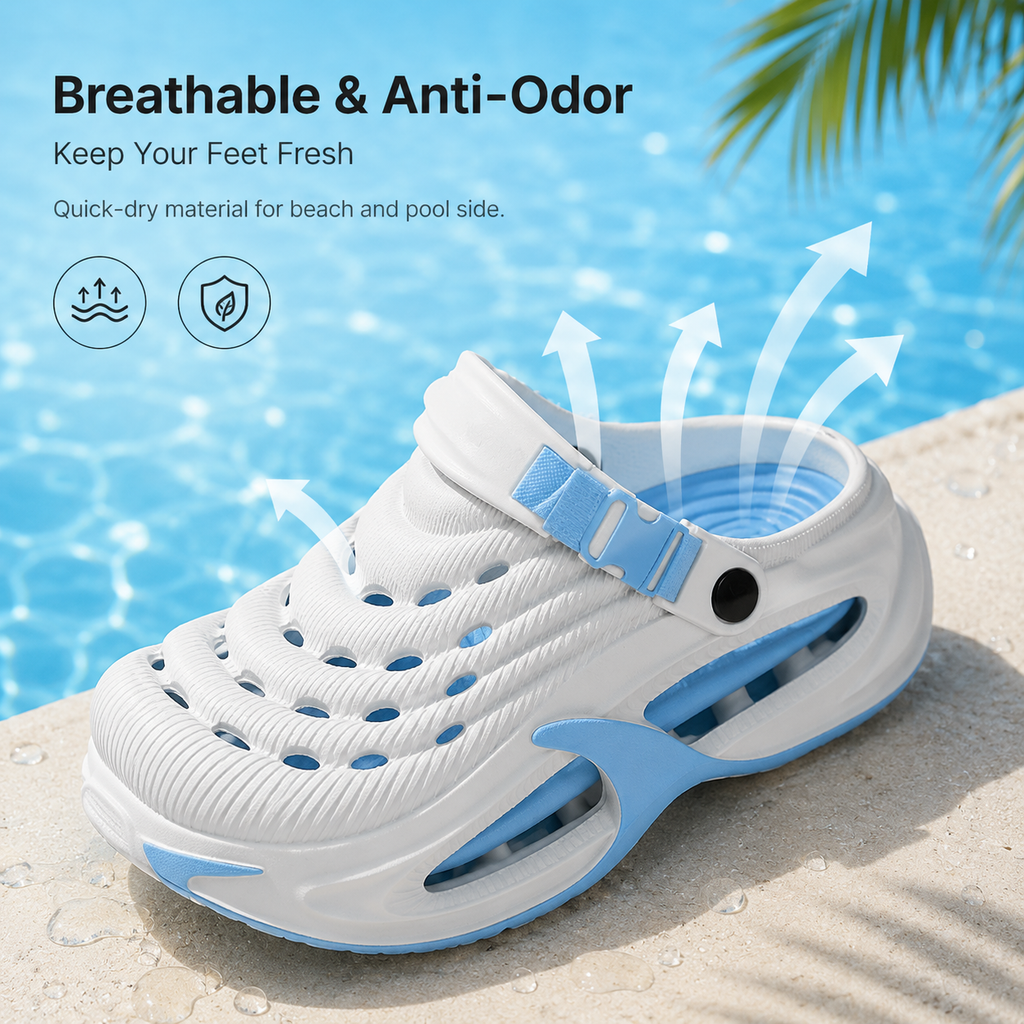 Lightweight Unisex Comfort Clogs