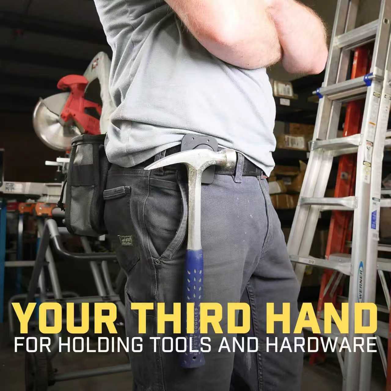 Magnetic Tool Belt Clip — Hands-Free Access, Maximum Efficiency——Free Shipping